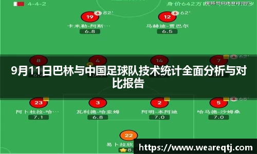 9月11日巴林与中国足球队技术统计全面分析与对比报告